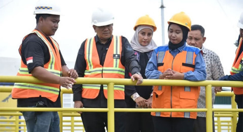 Wali Kota Maulana Tinjau Pengolahan Limbah Domestik