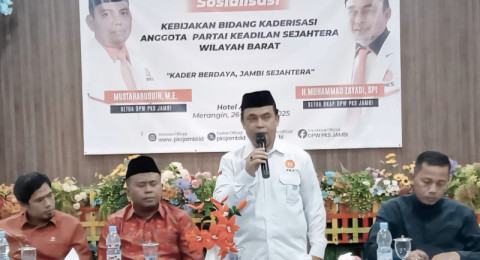 PKS Gelar Sosialisasi Kaderisasi, Dorong Kemandirian dan Profesionalitas Kader