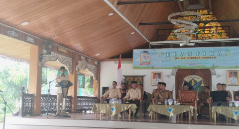 Wakil Bupati Batang Hari Hadiri Pelantikan DPD Tani Merdeka