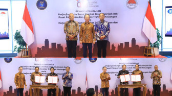 OJK, PPATK, dan BSSN Sepakati Sinergi Penguatan Integritas dan Keamanan Sektor Jasa Keuangan