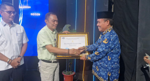 Diskominfo Provinsi Jambi Jadi Mitra Terbaik TVRI Jambi 2025