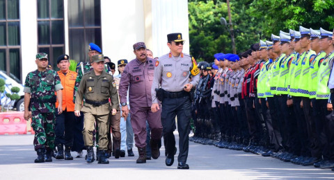 Polda Jambi Gelar Apel Operasi Lilin 2025, Amankan Natal 2025 dan Tahun Baru 2026