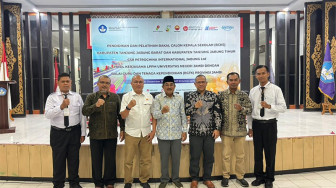 Diklat Bakal Calon Kepala Sekolah yang Digelar SKK Migas PetroChina Dapat Apresiasi dari Kepala LPPM Unja dan Peserta