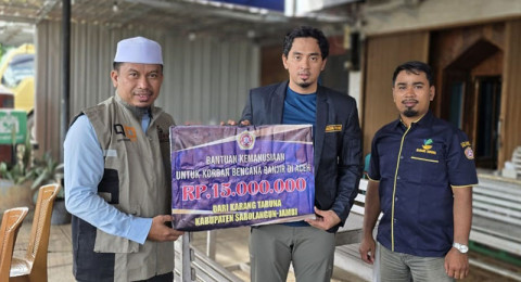 GARDA Jambi Terima Dukungan Donasi untuk Korban Banjir Aceh