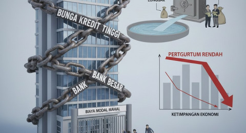 Bunga Kredit Tinggi, Penghambat Pertumbuhan Ekonomi Indonesia
