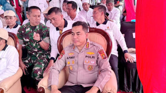 Polda Jambi Dukung Penanaman 201.274 Pohon Serentak di Muaro Jambi pada HUT ke-69 Provinsi Jambi