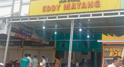 Sate Eddy Mayang Lebih Modern dan Mewah, Ada Nobar dan Full Music