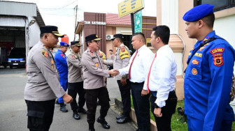 Wakapolda Jambi, Brigjen Benny Ali  Kunjungi Polres Muaro Jambi dan Polres Tanjab Barat, Tekankan Disiplin, Pelayanan Publik, dan Penguatan Pengawasan