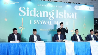 Sidang Isbat Kemenag Putuskan 1 Syawal 1447 H Jatuh Sabtu 21 Maret