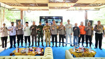 Polda Jambi Ikuti Vicon Bersama Kapolri, Perkuat Pengamanan dan Pelayanan di Objek Wisata Saat Idul Fitri 1447 H