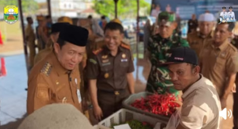 Pasar Murah Kejari Muaro Jambi, Bambang Bayu Suseno Beri Apresiasi.