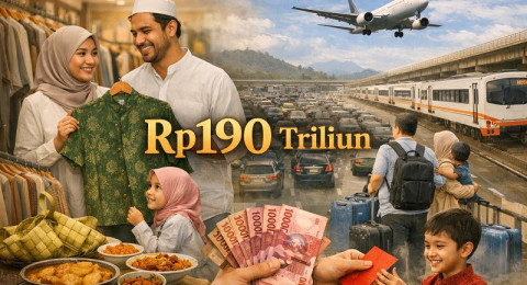Ekonomi Mudik Sebarkan Uang Rp190 Triliun, Gerakkan Ekonomi Nasional