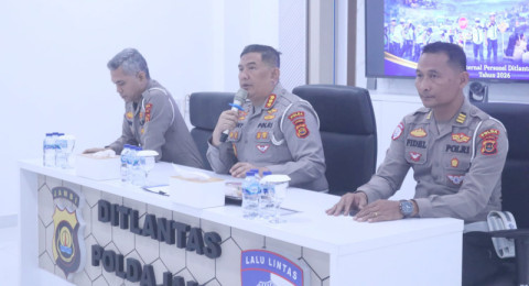Tingkatkan Profesionalisme Personel, Ditlantas Polda Jambi Gelar Program “Polantas Belajar Bersamo"