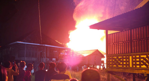 Kebakaran Hebat di Pelayangan, Enam Keluarga Kehilangan Tempat Tinggal