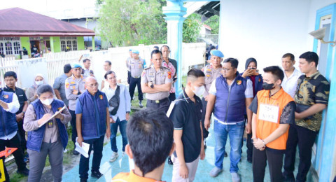 Polda Jambi Gelar Rekonstruksi Kasus Rudapaksa di Tiga TKP Berbeda