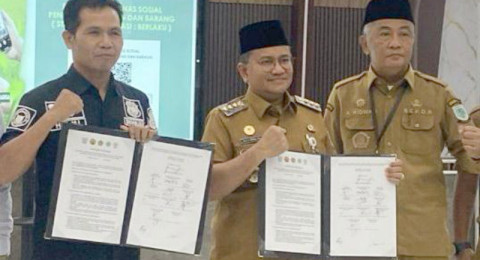 Polda Jambi Dukung Sistem Scan Amal Berbasis Barcode di Kota Jambi, Satgaswil Densus 88 Turut Hadir