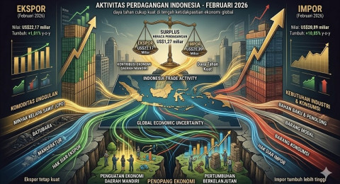 Terlalu Ditopang Nikel dan CPO, Pemerintah Harus Perkuat Diversifikasi Ekspor