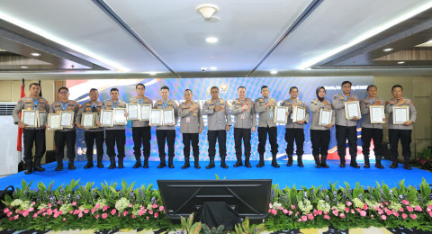 Bid Humas Polda Jambi Raih Dua Penghargaan di Rakernis Humas Polri 2026