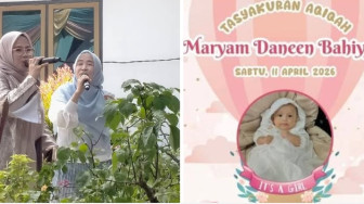 Hebohhh.. "Duet Maut" Ny. Al Haris dan Ny. Helmi di Acara Aqiqah Cucu Jangcik Mohza...Kata Mbah Sigit : Penghayatan Lirik Lagunya Luar Biasa