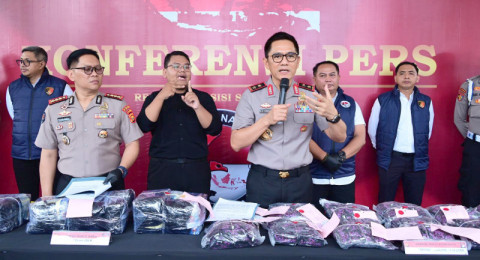 Polda Jambi Ungkap Peredaran Narkotika Skala Besar, Sita 20 Kg Sabu dan Ribuan Butir Ekstasi