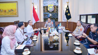 Kapolda Jambi Terima Audiensi BPS Provinsi Jambi, Siap Dukung dan Kawal Sensus Ekonomi 2026