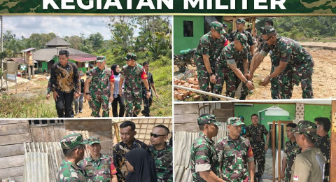 Danrem 042/Gapu Tinjau TMMD 128 di Seko Besar, Pastikan Pembangunan Berdampak Jangka Panjang