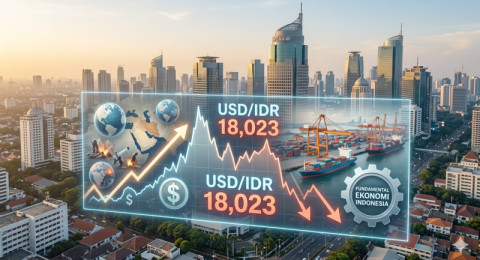 Rupiah Tembus Rp18.000, Pemerintah Disarankan Jaga Kepercayaan Pasar dan Perkuat Mesin Penghasil Devisa