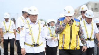 Pantau Pembangunan Sekolah Rakyat di Tanjabtim, Gubernur Jambi Minta Manajemen Kaji Ulang Target Rampung