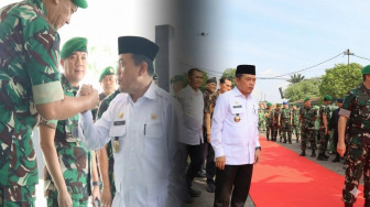 Tuntas Jalani Misi 15 Bulan di Papua, 450 Prajurit Satgas Pamtas Yonif 142/KJ Pulang
