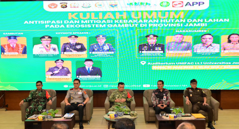 Forkopimda dan Akademisi Jambi Perkuat Kolaborasi Penanggulangan Karhutla, Kapolda Tekankan Pencegahan dan Penegakan Hukum