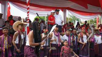 Pawai Pembangunan Bentangkan Semangat Kemerdekaan