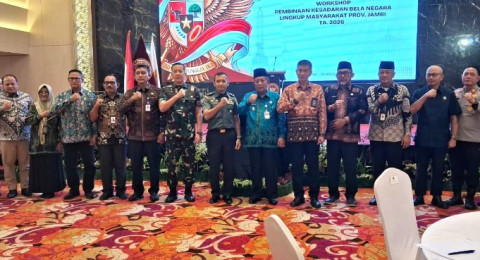 Kementerian Pertahanan Gelar Workshop Pembinaan Kesadaran Bela Negara di Jambi