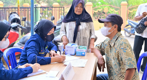 Bakti Kesehatan Presisi Polri, Polda Jambi Hadirkan Layanan Kesehatan Gratis bagi Warga Kasang Pudak