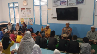 Rumah Baca Bhayangkara Bahari Polda Jambi Jadi Wadah Pembinaan Keagamaan Anak Pulau Pandan