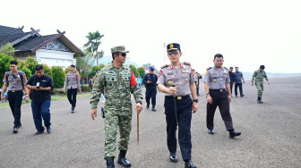 Kapolda Jambi Dampingi Gubernur Lepas 90 Personel Satgas Darat Karhutla ke Taman Nasional Berbak
