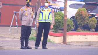 Kapolda Jambi dan Wakapolda Turun Langsung Atur Lalu Lintas, Wujud Nyata Polisi Bersama Masyarakat