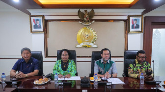 Wakil Ketua DPD RI Yorrys Raweyai Terima Audiensi MRP