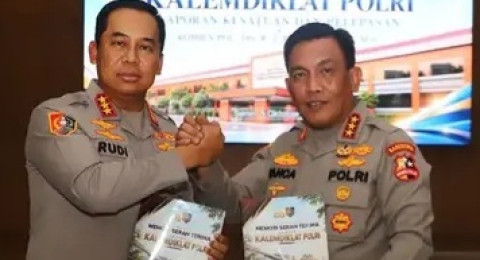 Kapolri Pol Sayudi Ario Seto Gusur Panca Putra Sebagai Kalemdiklat Polri Diganti Rudi Darmoko